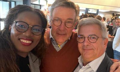 Assita, Johan en Kris